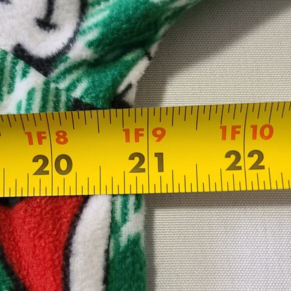 Womens Disney 100 Mickey Mouse Santa Pajama Top Large Comfy Soft - Picture 9 of 10